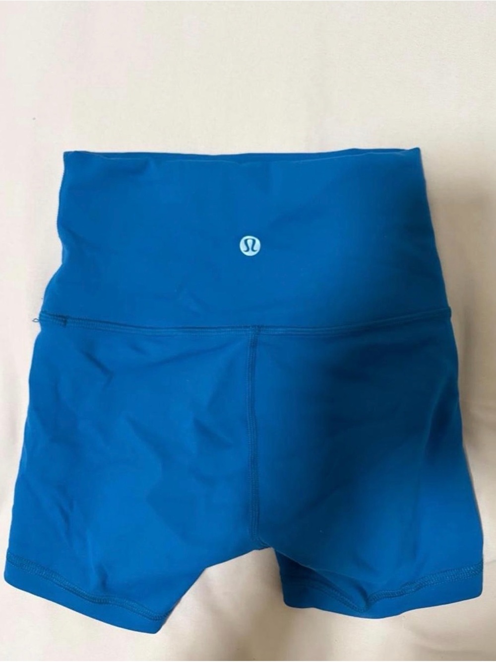 lululemon athletica Women's Bright Blue Bike Shorts